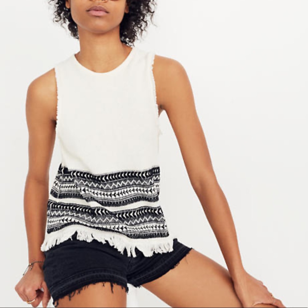 Madewell Villagrove Sweater Tank